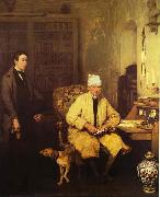 Sir David Wilkie The Letter of Introduction oil painting